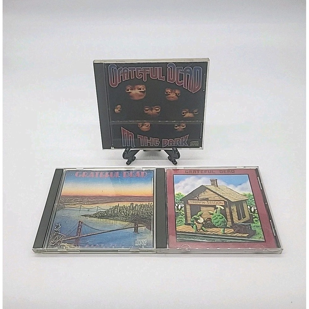 Grateful Dead 3 CD Lot In The Dark, Dead Set And Terrapin Station
